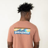 Patagonia Men’s Boardshort Pocket Responsibili-Tee T-Shirt in Red
