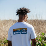 Patagonia Men’s Boardshort Pocket Responsibili-Tee T-Shirt White