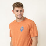 Patagonia Men’s Capilene Cool Daily Graphic T-Shirt in Red Clay