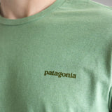 Patagonia Men’s Fitz Roy Icon Responsibili-Tee T-Shirt in Rinsed Green