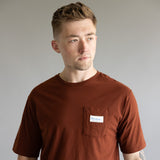 Patagonia Men’s Water People Pocket Graphic T-Shirt in Dried Vanilla