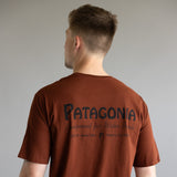 Patagonia Men’s Water People Pocket Graphic T-Shirt in Dried Vanilla