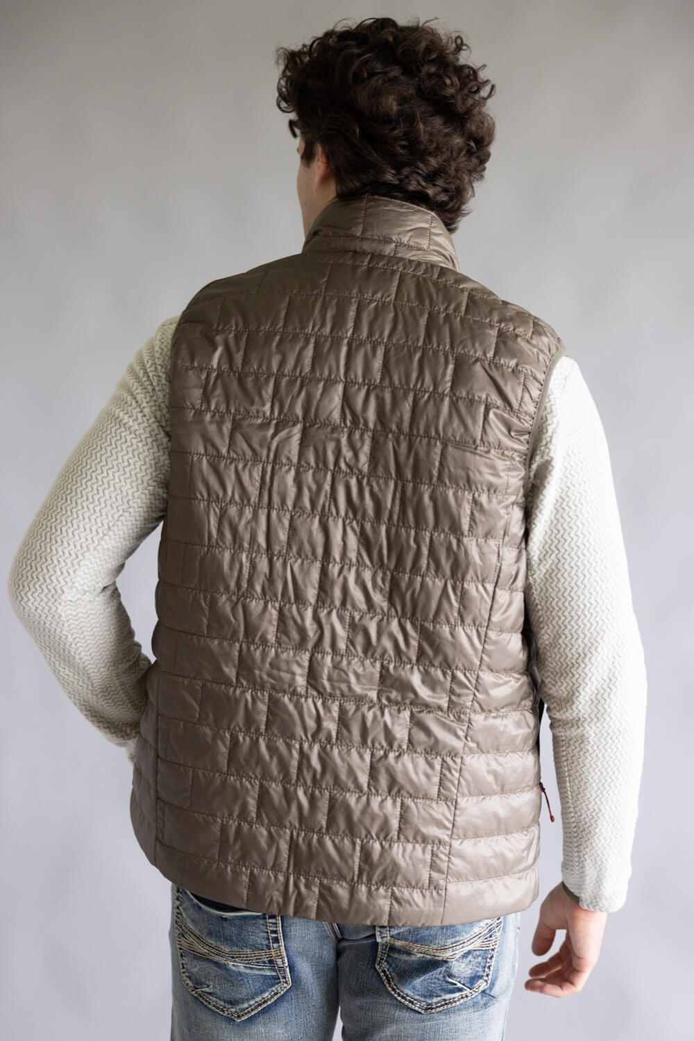 Patagonia Men's Nano Puff Vest in Marlow Brown | 84243-MRLB BROWN