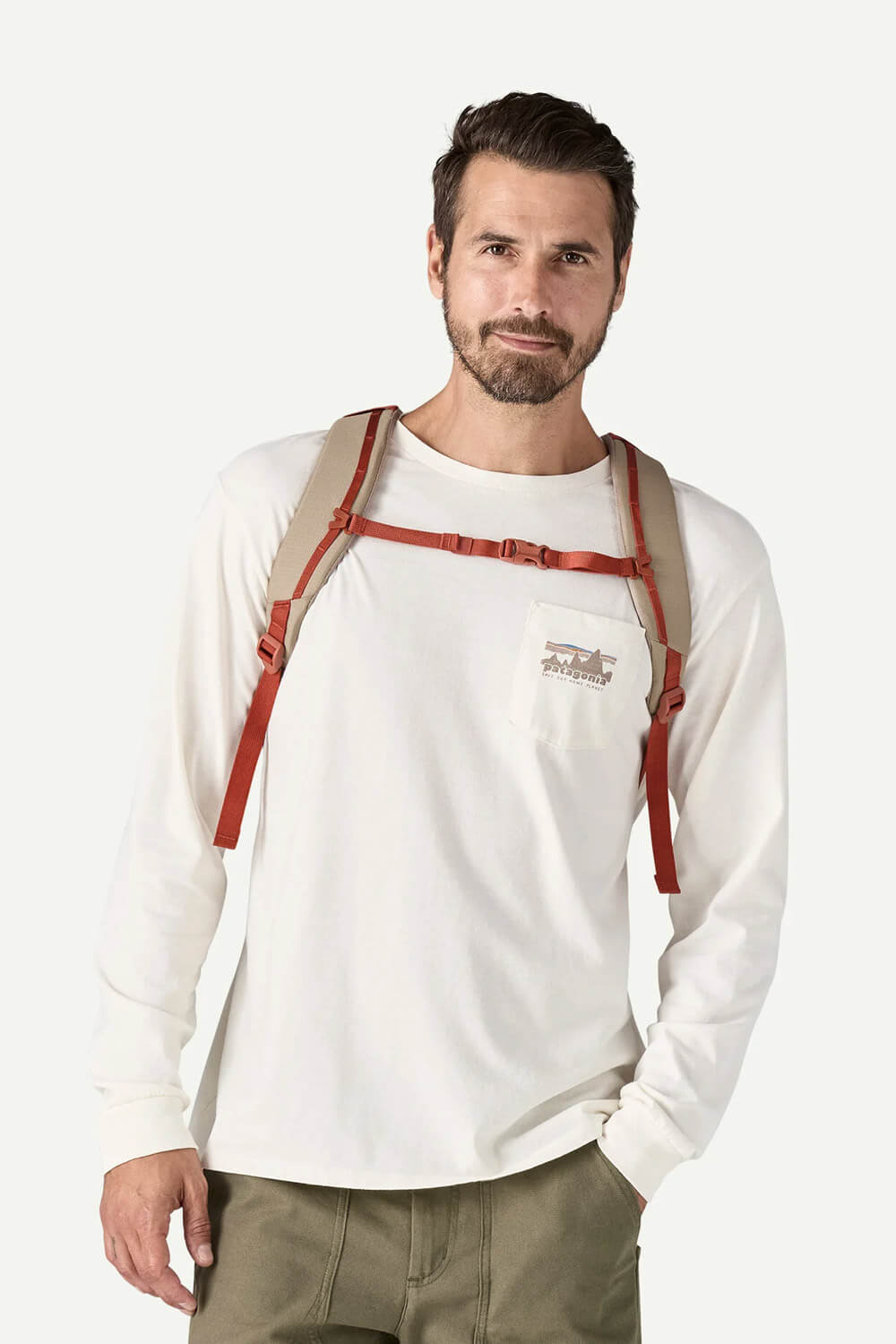 Patagonia Refugio 26 Liter Daypack in Seabird Grey