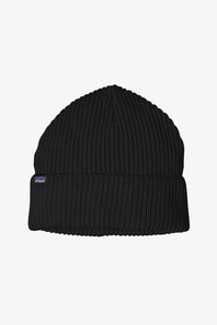 Patagonia Fisherman’s Rolled Beanie for Men in Black