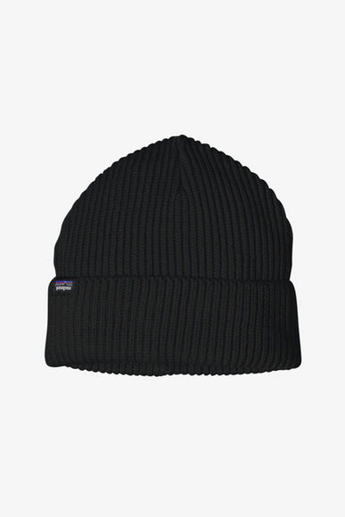 Patagonia Fisherman’s Rolled Beanie for Men in Black
