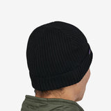 Patagonia Fisherman’s Rolled Beanie for Men in Black