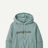 Patagonia Women’s ’73 Lightweight Wildrise Logo Hoodie in Thermal Blue