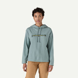 Patagonia Women’s ’73 Lightweight Wildrise Logo Hoodie in Thermal Blue