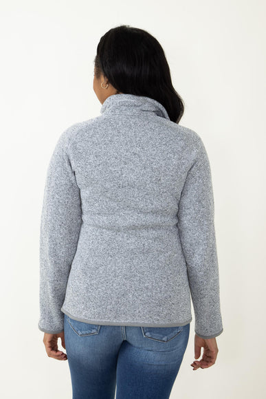 Patagonia Women’s Better Sweater Quarter Zip in Birch White