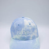 American Needle Ballpark Tie Dye Pickleball Social Club Hat in Blue