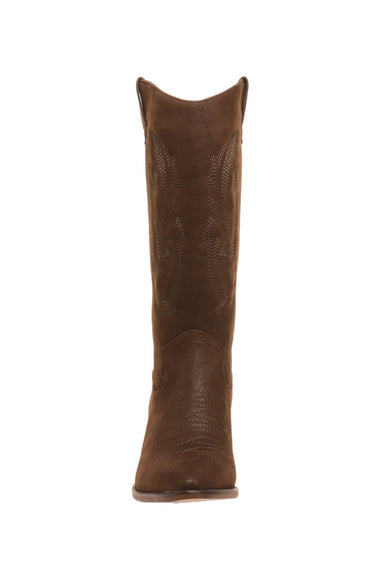 Pierre Dumas Wilder Western Tall Boots for Women in Brown