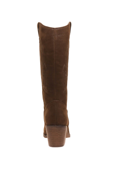 Pierre Dumas Wilder Western Tall Boots for Women in Brown