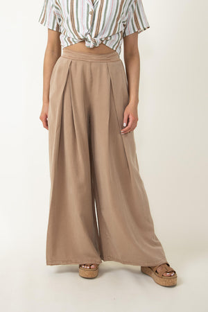 【AAKE】PAOLI PINTUCK PT pintucked-wide-leg-flow-pant-