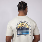 Quiksilver Multi Terrain T-Shirt for Men in Beige