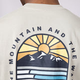 Quiksilver Multi Terrain T-Shirt for Men in Beige