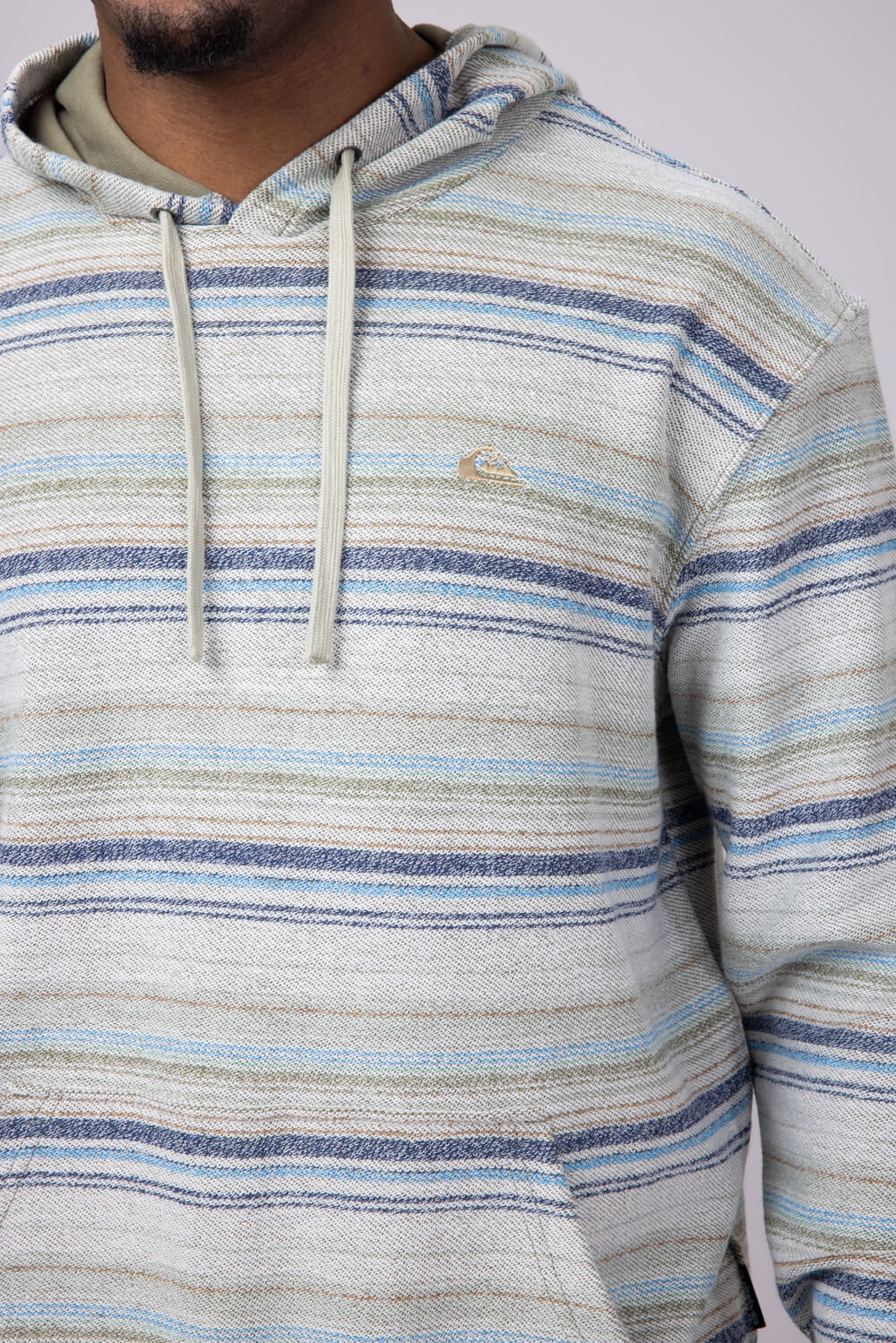 Quiksilver Great Otway Hoodie for Men in Pale Aloe
