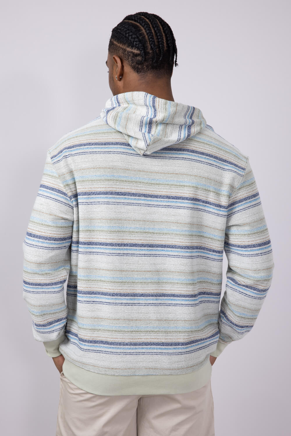 Quiksilver Great Otway Hoodie for Men in Pale Aloe