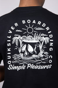 Quiksilver Simple Pleasures T-Shirt for Men in Black