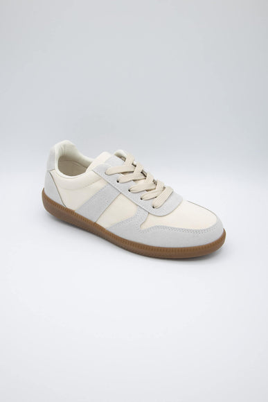Qupid Shoes Wilena Sneakers for Women in Blue/Beige