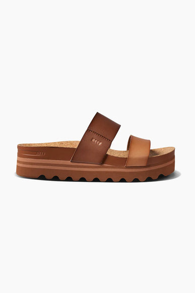 Reef Shoes Cushion Vista High Sandals for Women in Espresso Duo