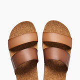 Reef Shoes Cushion Vista High Sandals for Women in Espresso Duo