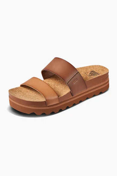 Reef Shoes Cushion Vista High Sandals for Women in Espresso Duo