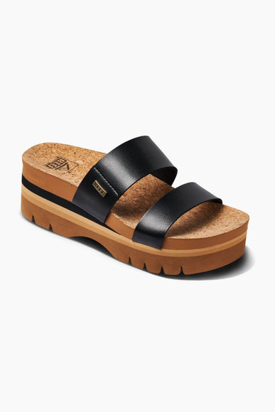 Reef Shoes Cushion Vista Higher Sandals for Women in Black