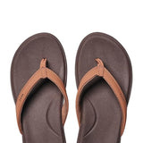 Cushion Cloud Flip Flops for Women in Espresso