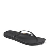 Reef Cushion Slim Flip Flops for Women in Black