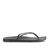 Reef Cushion Slim Flip Flops for Women in Black