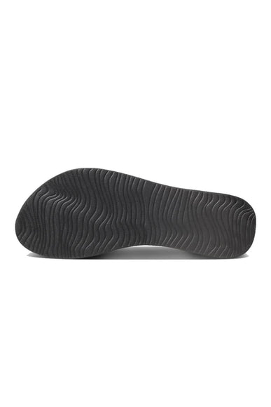 Reef Cushion Slim Flip Flops for Women in Black