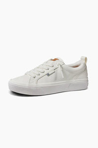 Reef Lay Day Dawn Leather Sneakers for Women in White