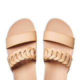 Reef Shoes Cushion Vista Hi Twist Sandals for Women in Seashell