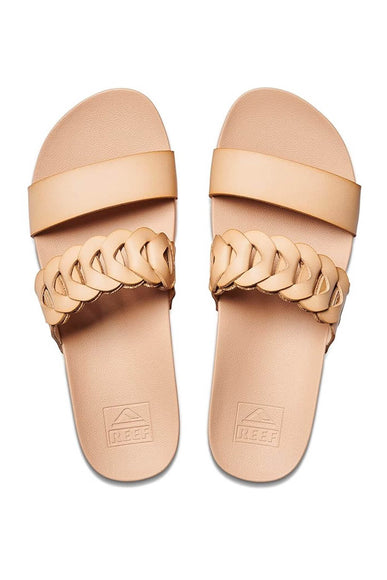 Reef Shoes Cushion Vista Hi Twist Sandals for Women in Seashell