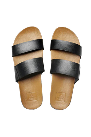 Reef Cushion Vista Sandals for Women in Black 