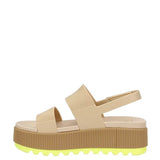 Reef Water Vista Higher Sandals for Women in Sand/Lime