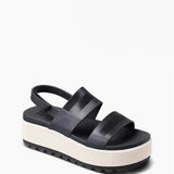 Reef Shoes Water Vista Higher Sandals for Women in Black Vintage