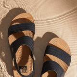 Reef Water Visa Sandals for Women in Black