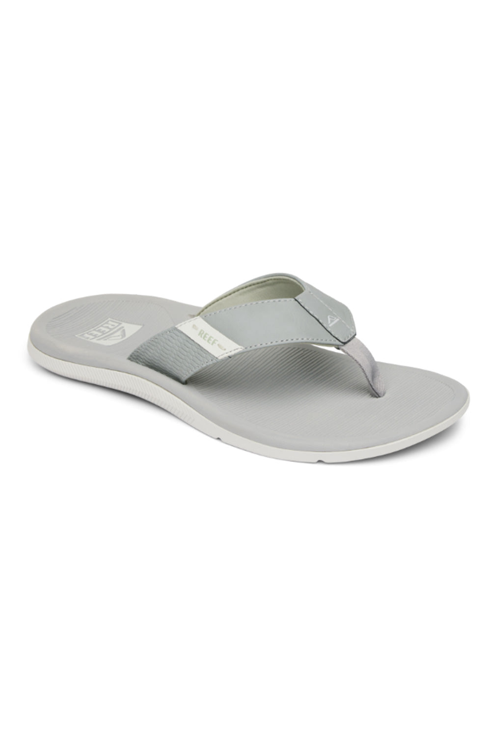Reef Santa Ana Flip Flops for Men in Light Grey