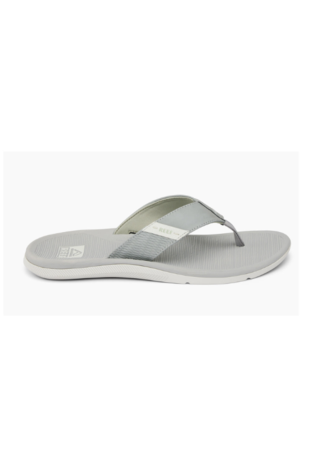 Reef Santa Ana Flip Flops for Men in Light Grey
