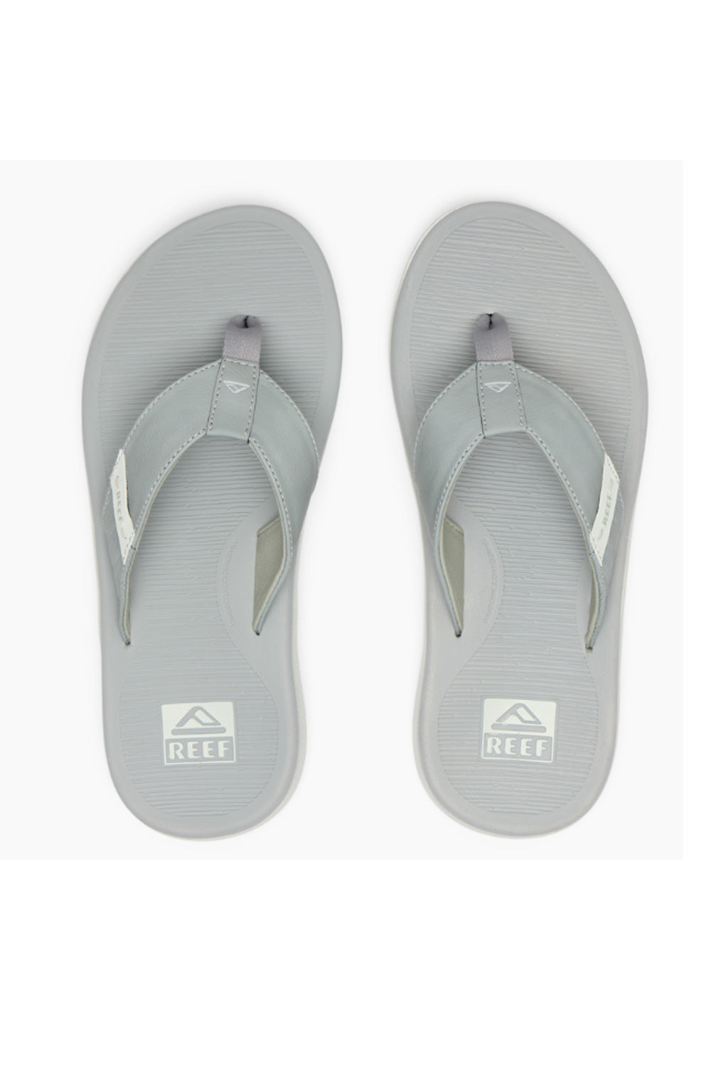 Reef Santa Ana Flip Flops for Men in Light Grey
