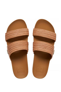 Reef Cushion Vista Braid Sandals for Women in Natural