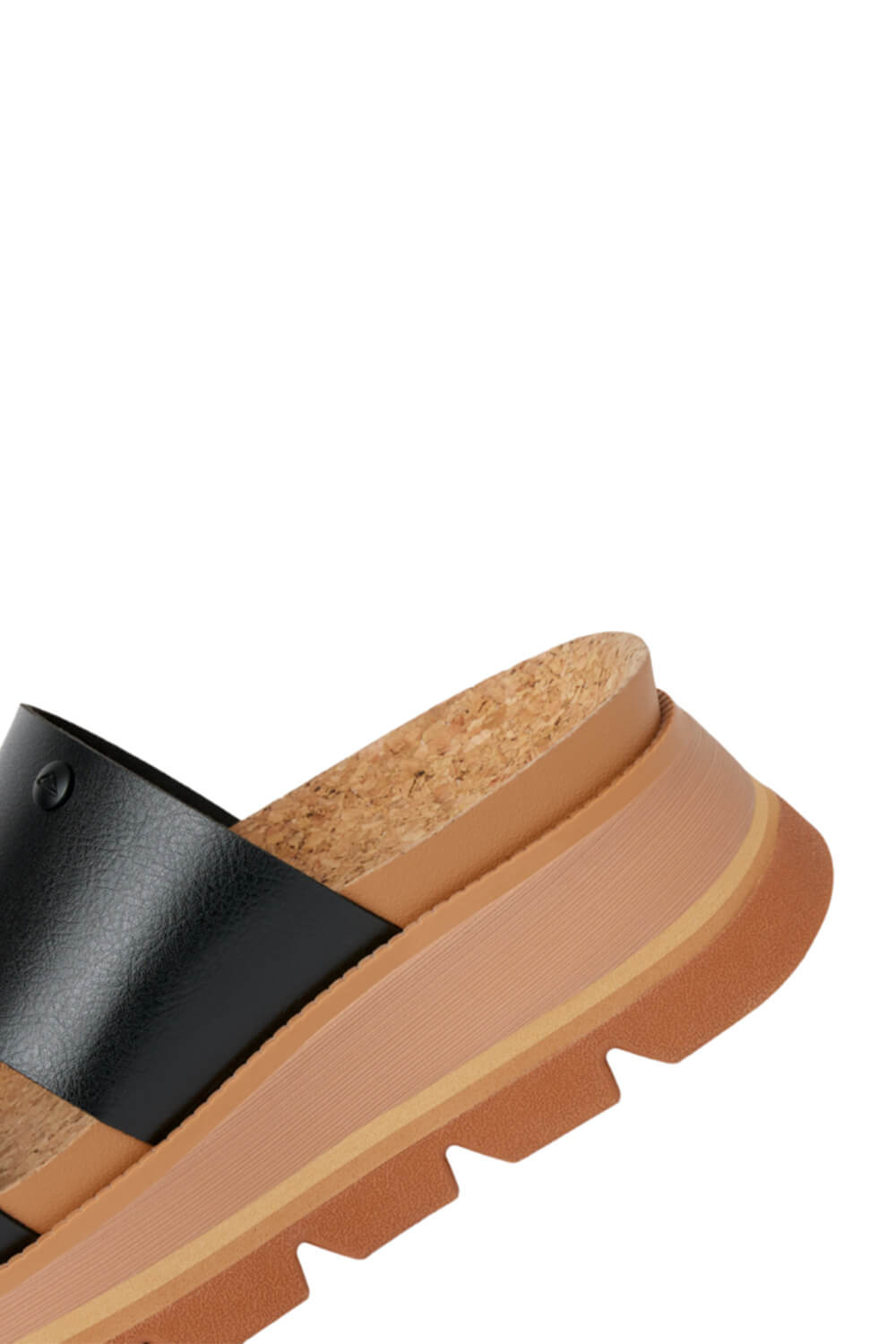 Reef Cushion Luxe Siaa Sandals for Women in Black/Tan
