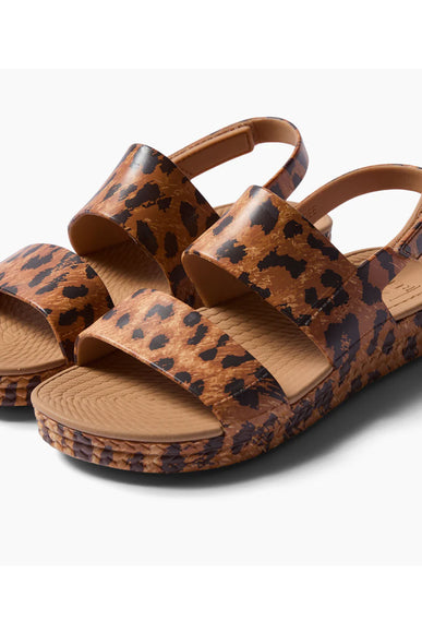 Reef Water Vista Sandals for Women in Leopard