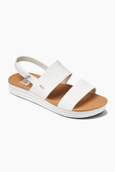 Reef Shoes Water Visa Sandals for Women in White