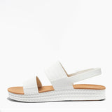 Reef Shoes Water Visa Sandals for Women in White