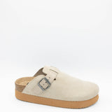 Rocket Dog Abel Plus Corduroy Clogs for Women in Taupe