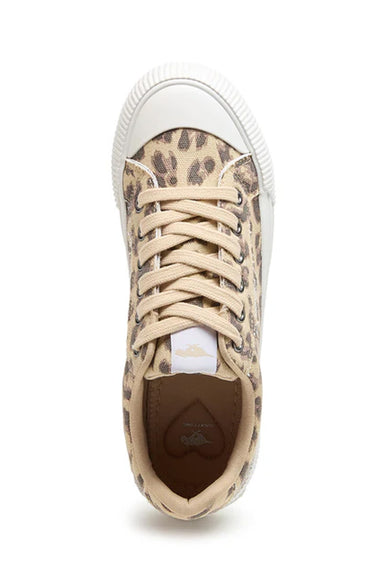 Rocket Dog Cheery Canvas Sneakers for Women in Leopard