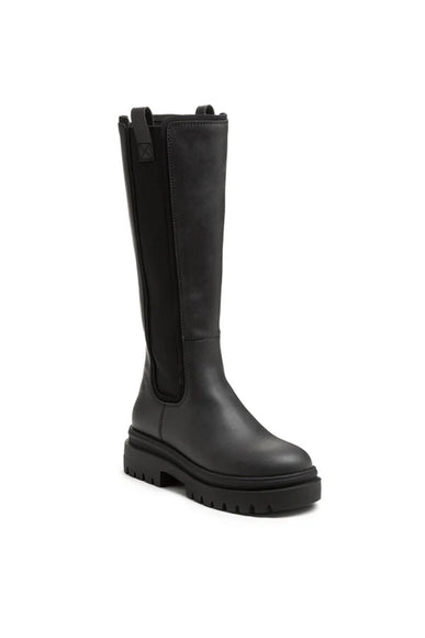 Rocket Dog Drea Platform Tall Boots for Women in Black